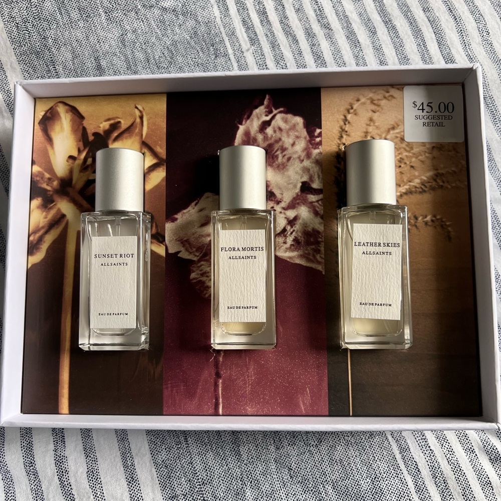 All saints fragrance collection